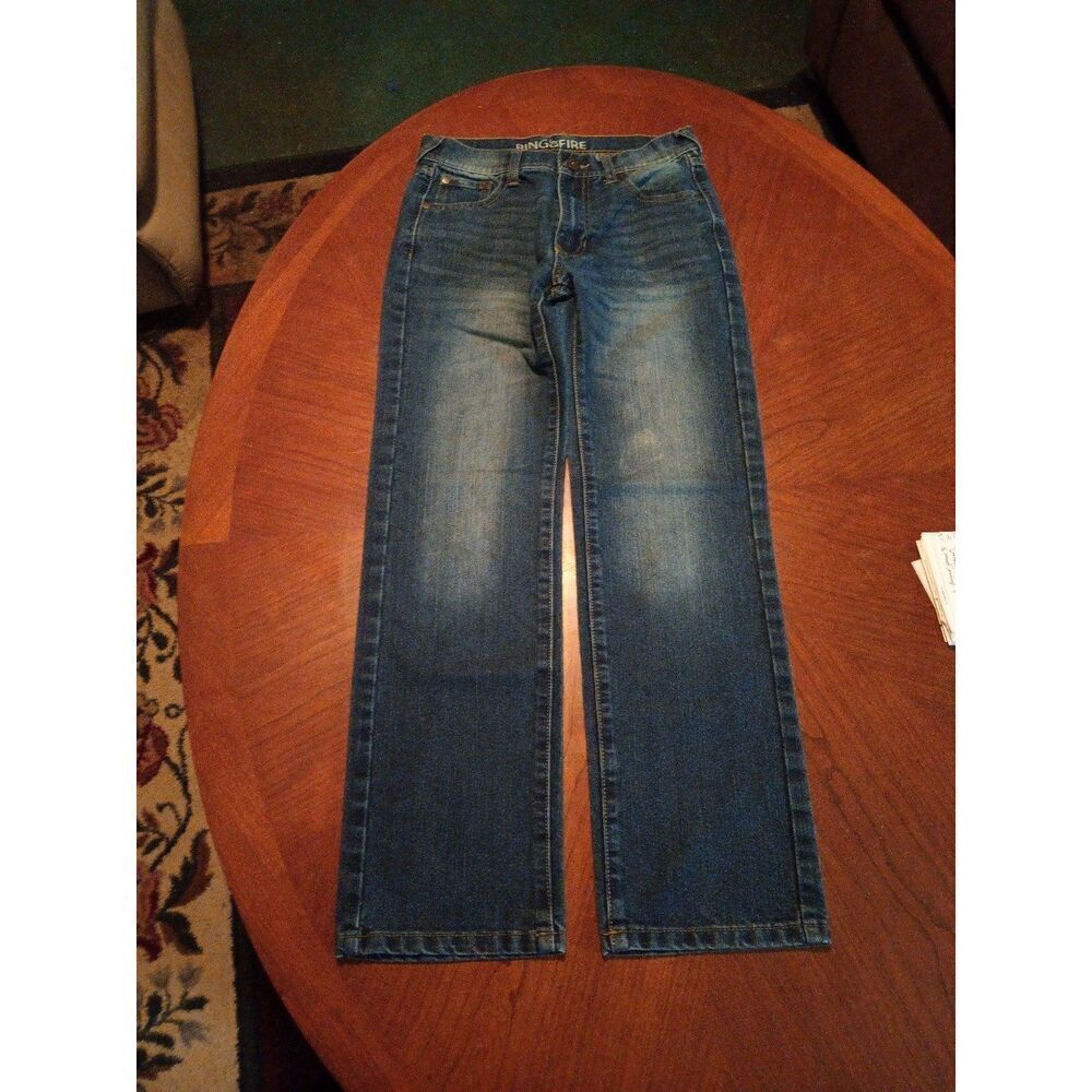 (1095) Ring of Fire Denim Jeans - Size:14 Slim